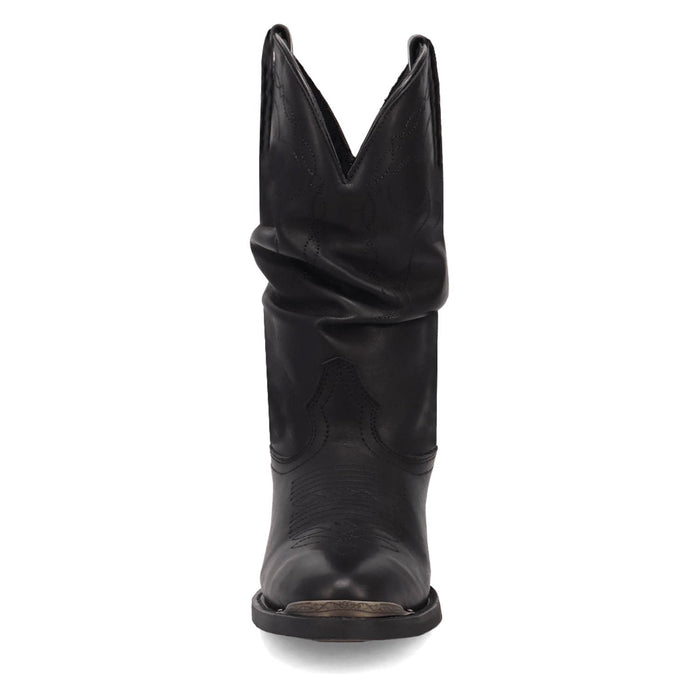 Laredo Womens Lazy River Black Leather Cowboy Boots