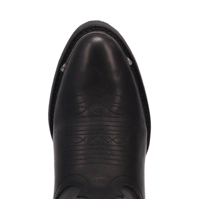 Laredo Womens Lazy River Black Leather Cowboy Boots