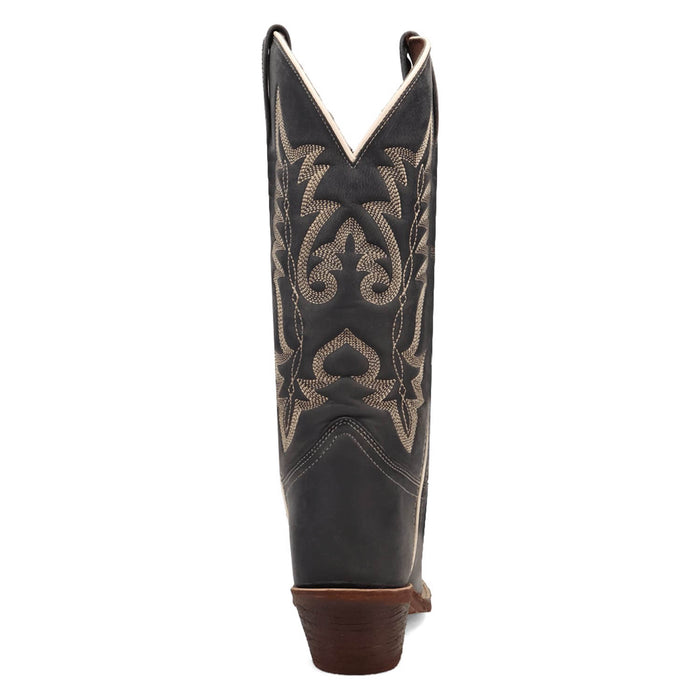 Laredo Womens Carly Navy Leather Cowboy Boots