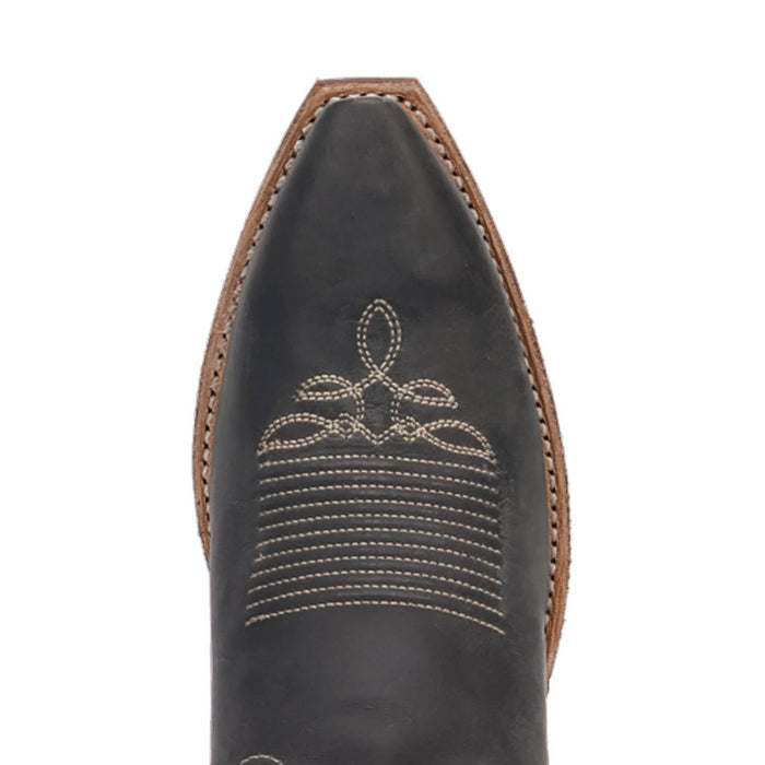 Laredo Womens Carly Navy Leather Cowboy Boots