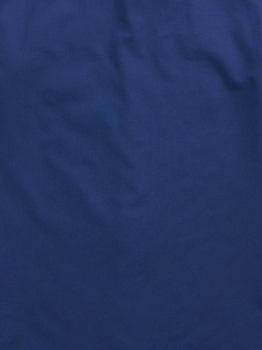 Ely and Walker Mens Western Solid Navy Poly/Cotton S/S Shirt