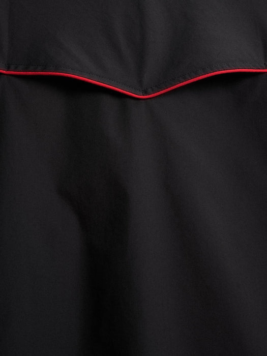 Ely and Walker Mens Pro Western Vented Piping Light Blue Poly/Cotton S/S Shirt