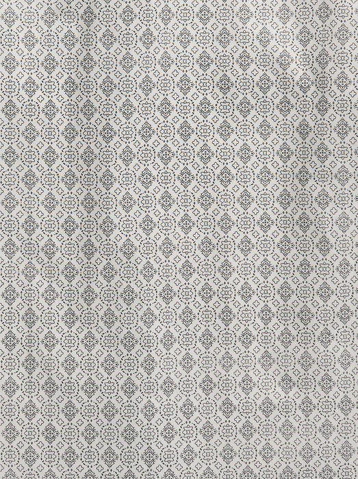 Ely and Walker Mens Western Medallion Snap Ecru/Black 100% Cotton L/S Shirt