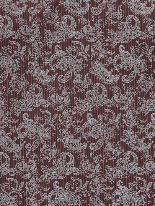 Ely and Walker Mens Western Paisley Print Denim Blue 100% Cotton L/S Shirt