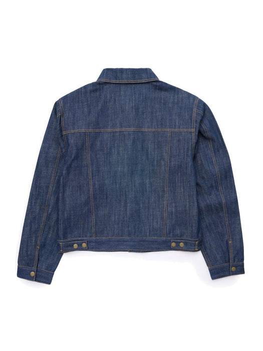 Ely and Walker Mens Vintage Reissue Blue 100% Cotton Denim Jacket