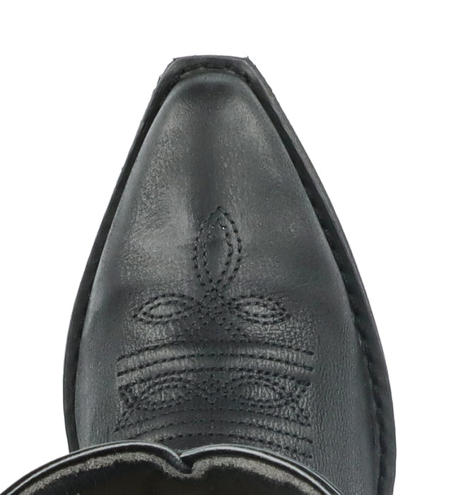 Smoky Mountain Boots Kids Girls Sierra Black Leather Cowboy Boots