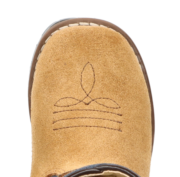 Smoky Mountain Boots Toddler Unisex Autry Tan/Blue Leather Cowboy Boots