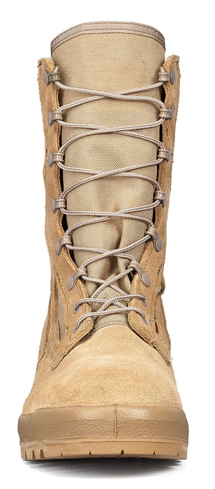 Belleville Hot Weather Combat Boots Unisex Tan Leather/Nylon