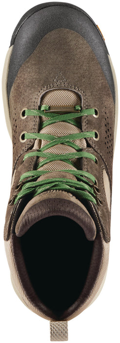 Danner Womens Inquire Mid Brown/Cactus Suede Hiking Boots