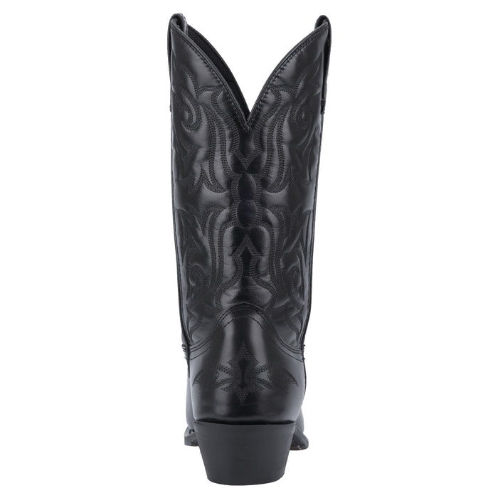 Laredo Mens Hawk Cowboy Boots Leather Black