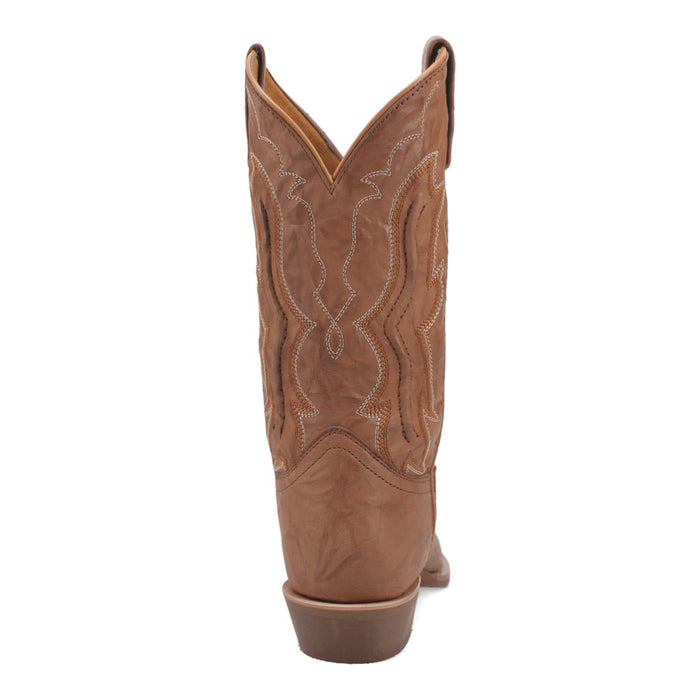 Laredo Mens Cutglass Sand Leather Cowboy Boots