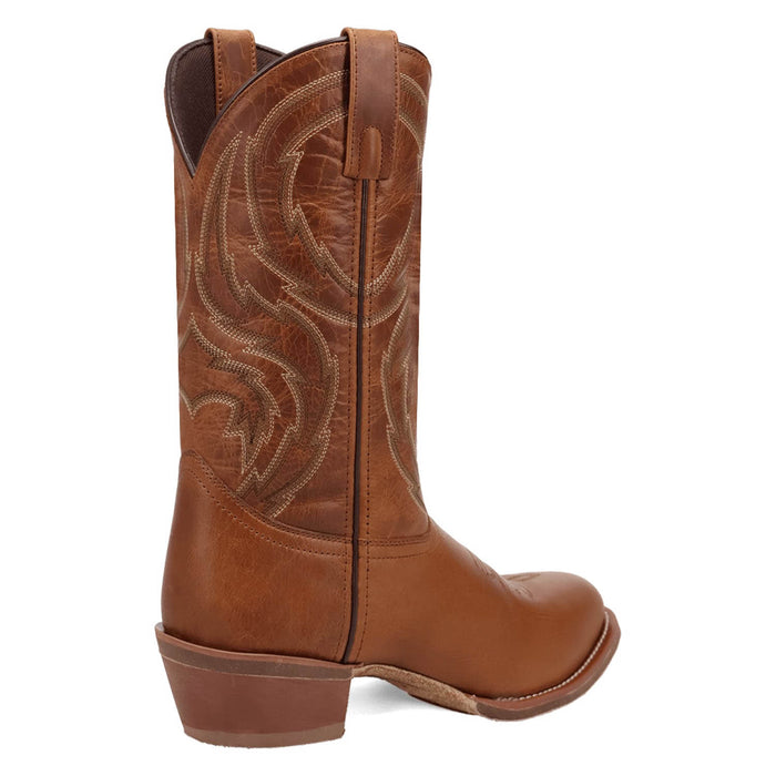 Laredo Mens Novak Tan Leather Cowboy Boots