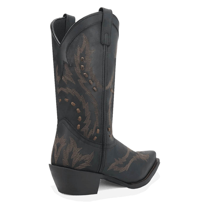 Laredo Mens Ryker Blue Leather Cowboy Boots