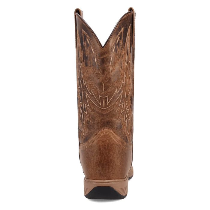 Laredo Mens Vapor Tan Leather Cowboy Boots