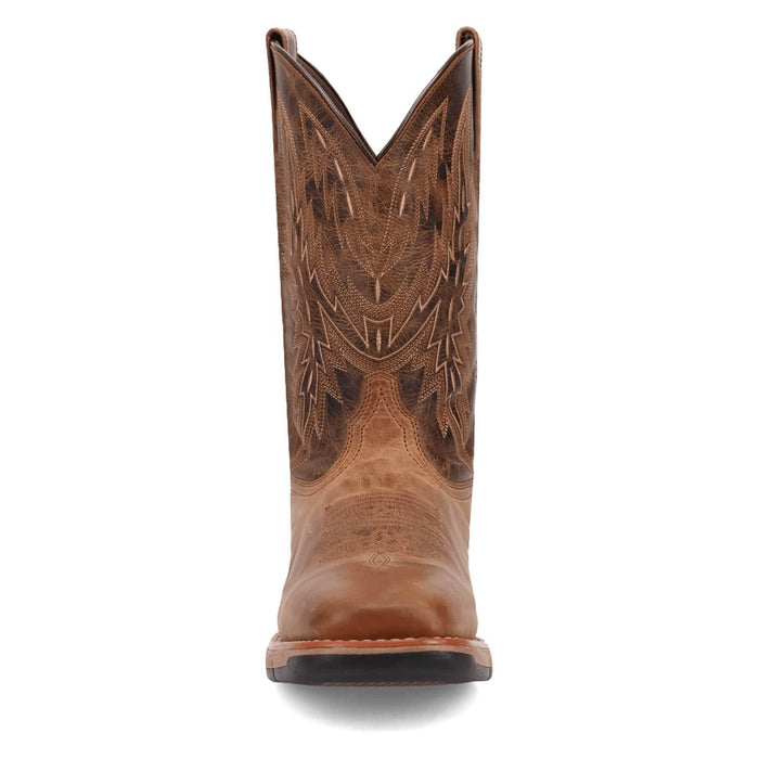 Laredo Mens Vapor Tan Leather Cowboy Boots