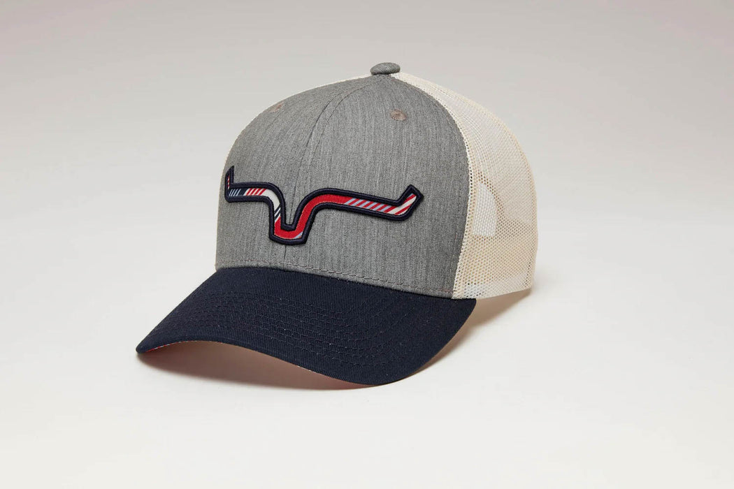 Kimes Ranch Unisex Anson Grey Heather Cotton Twill Trucker Cap