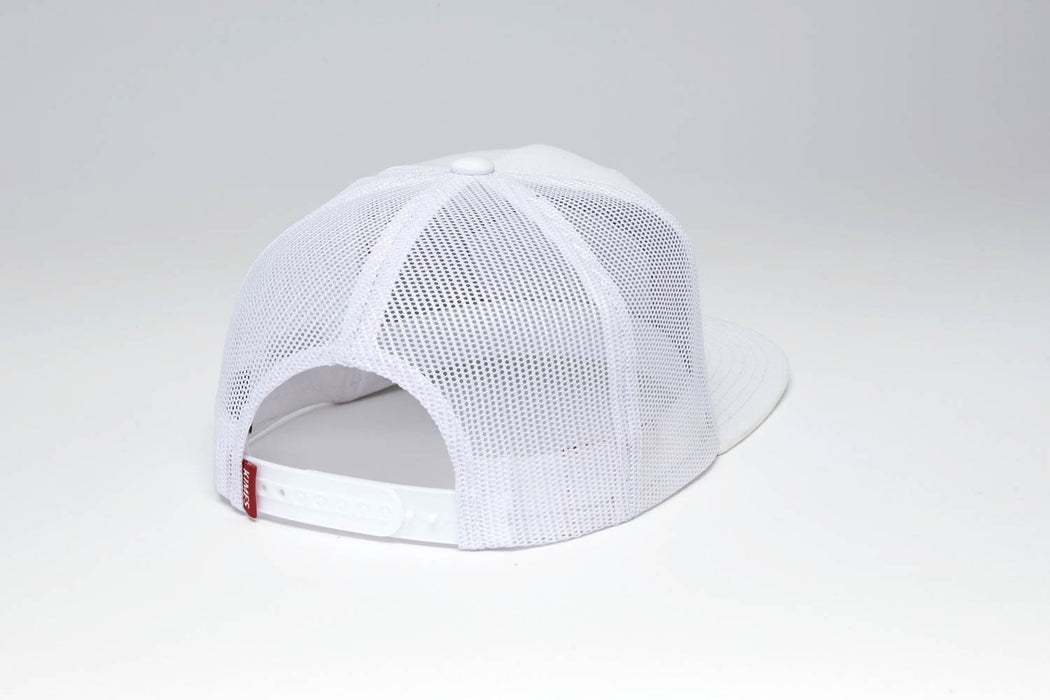Kimes Ranch Unisex Bandera White Cotton Twill Trucker Cap