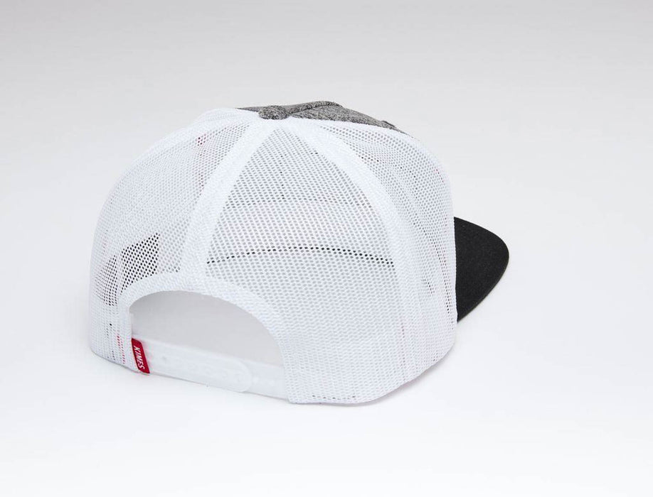 Kimes Ranch Unisex Blanket Grey Heather Cotton Twill Trucker Cap
