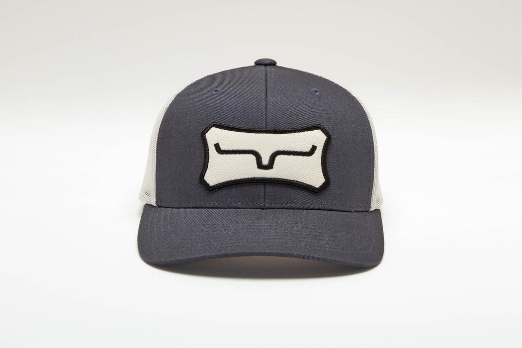 Kimes Ranch Unisex Boneyard Charcoal Cotton Twill Trucker Cap