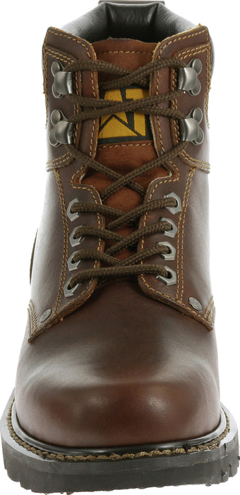 CAT Mens Second Shift Tan Oiled Leather Work Boots