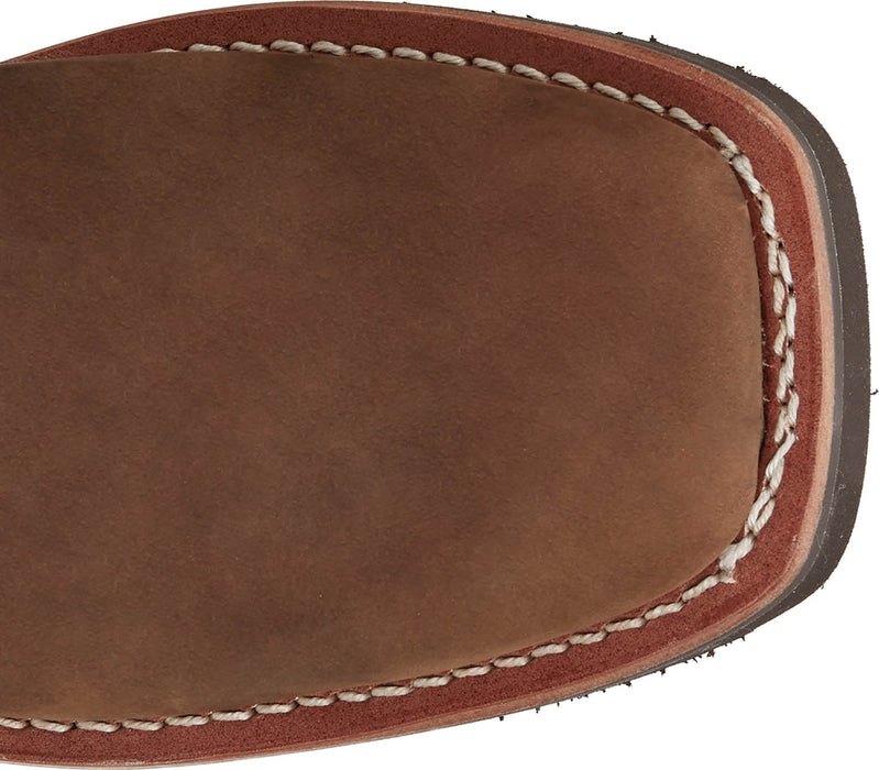 Chippewa Womens Cottonwood 15in Snake Hickory Brown Leather Hunting Boots