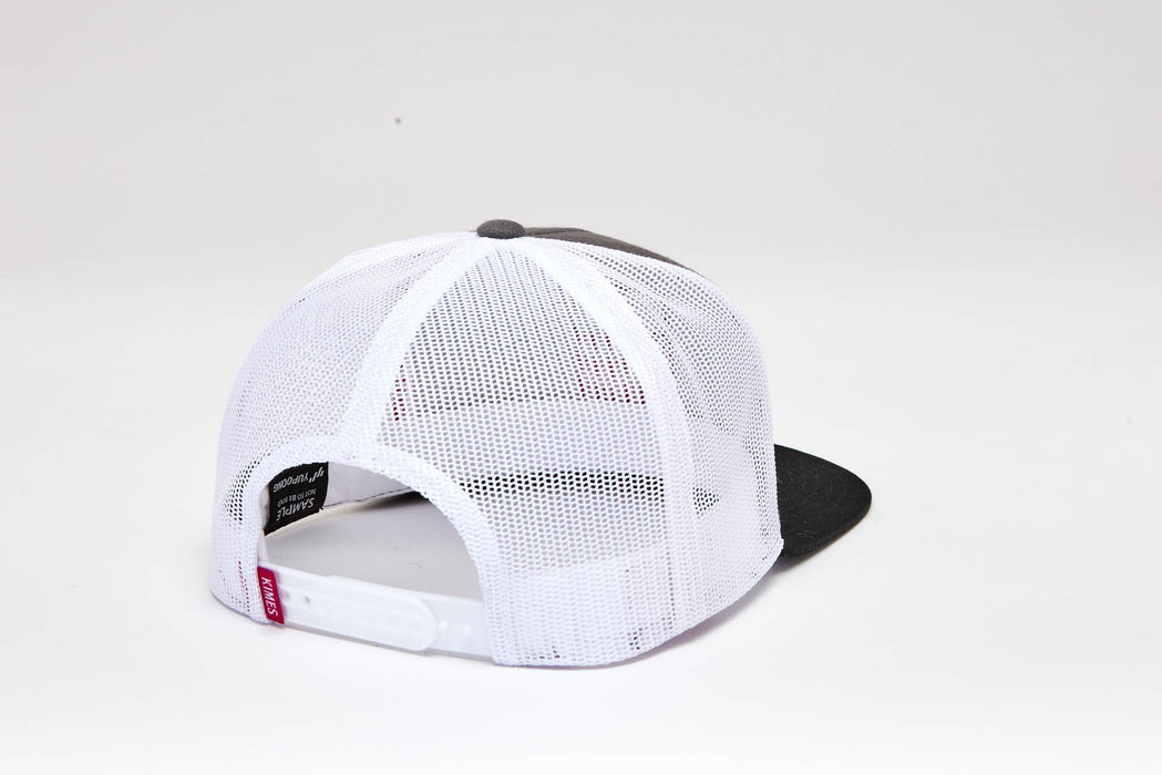 Kimes Ranch Unisex Cody Charcoal Cotton Twill Trucker Cap