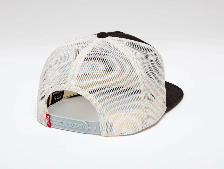 Kimes Ranch Unisex Conway Black Wool Blend Trucker Cap