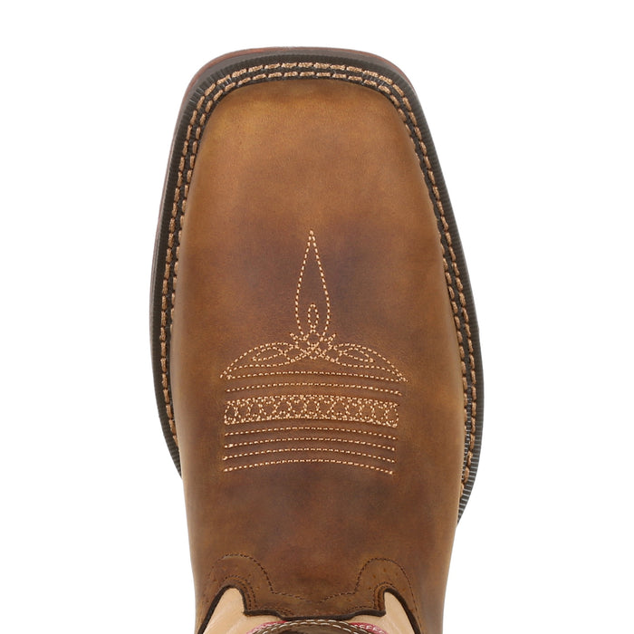 Durango Mens Florida Flag Leather Cowboy Boots