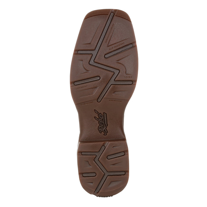 Durango Mens Rebel Western Dark Chestnut Leather Cowboy Boots