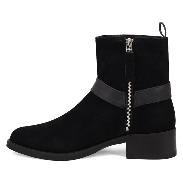 Dingo Mens Matador Black Suede 8in Ankle Boots