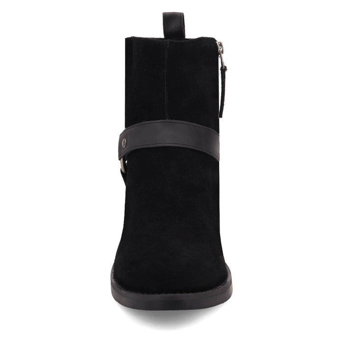 Dingo Mens Matador Black Suede 8in Ankle Boots