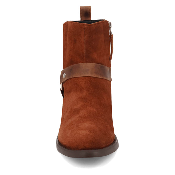 Dingo Mens Matador Brown Suede 8in Ankle Boots