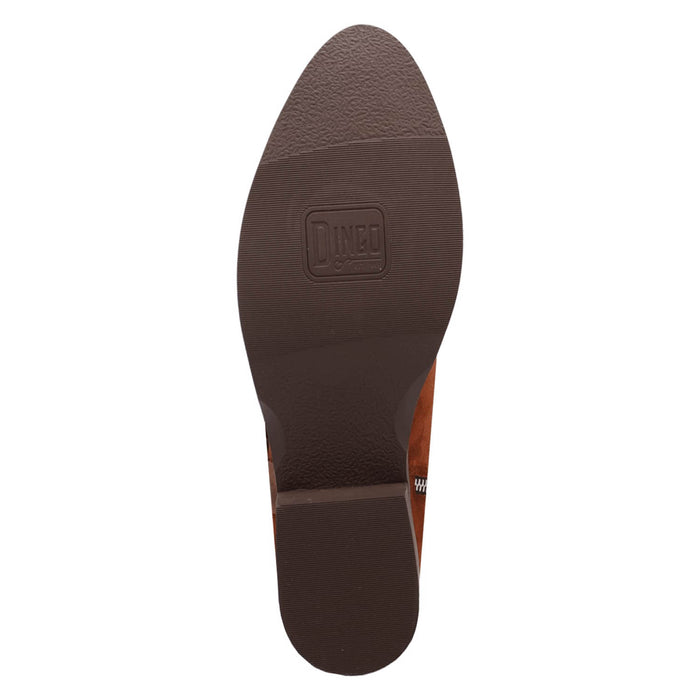 Dingo Mens Matador Brown Suede 8in Ankle Boots