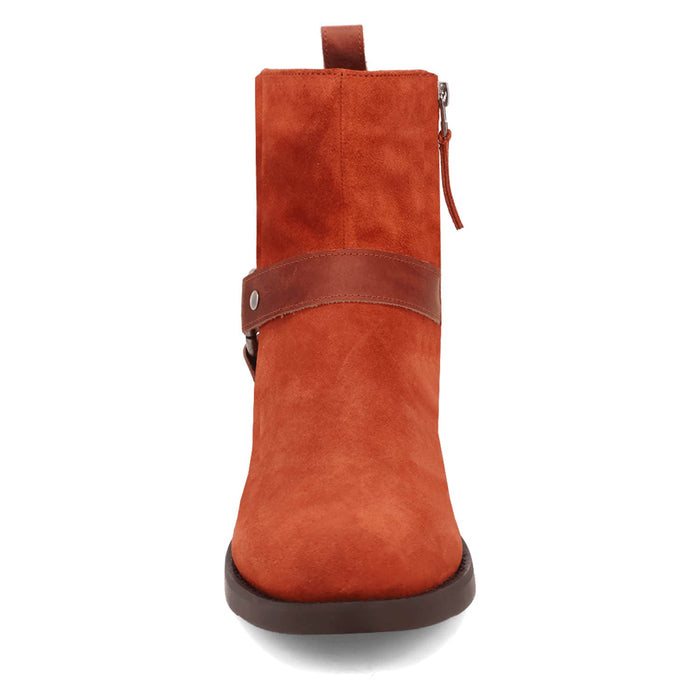 Dingo Mens Matador Rust Suede 8in Ankle Boots