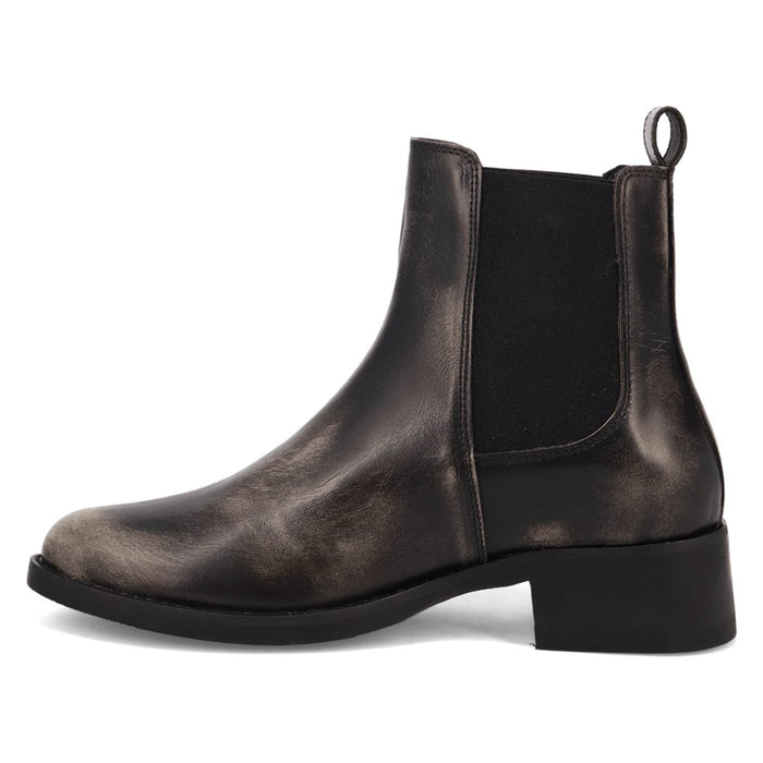 Dingo Mens Camino Black Leather 8in Chelsea Boots