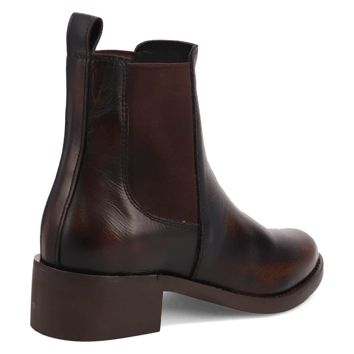 Dingo Mens Camino Brown Leather 8in Chelsea Boots