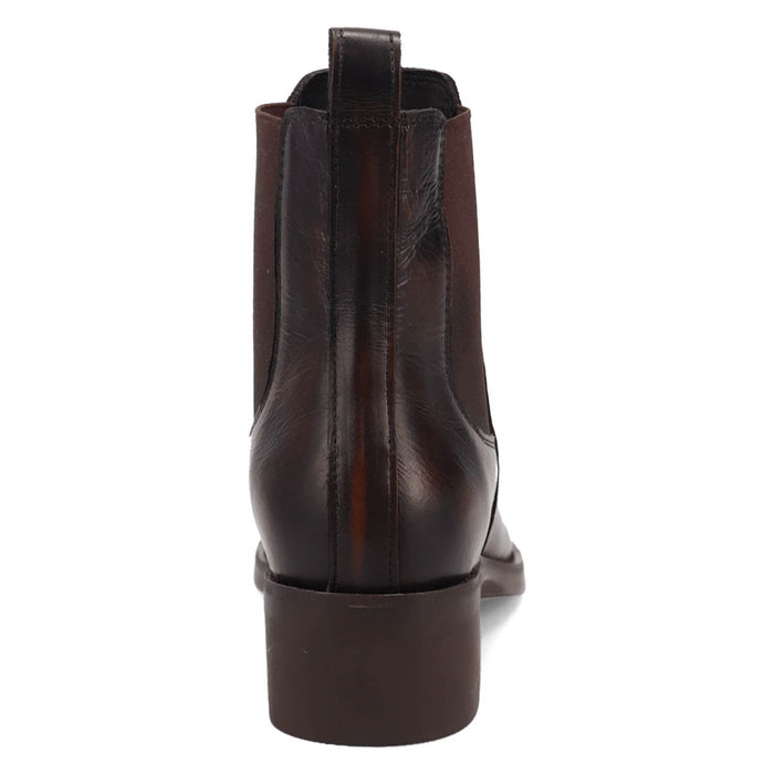 Dingo Mens Camino Brown Leather 8in Chelsea Boots