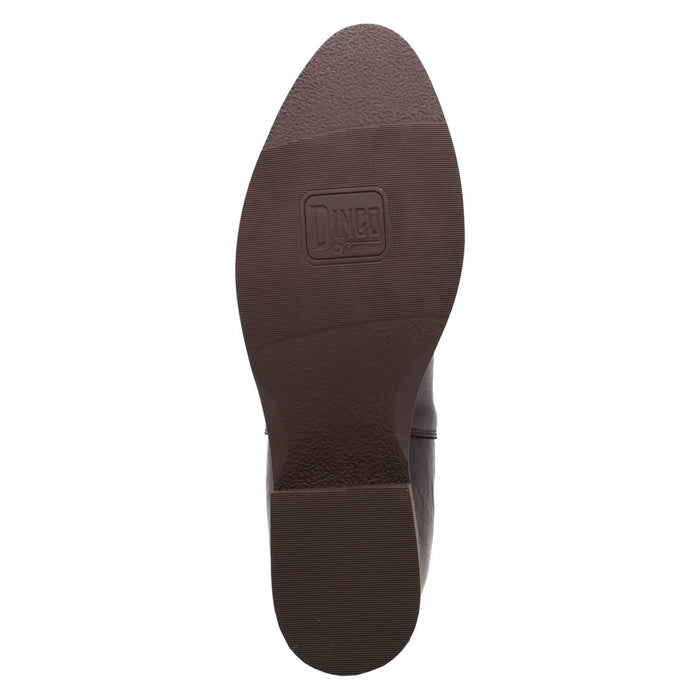 Dingo Mens Camino Brown Leather 8in Chelsea Boots