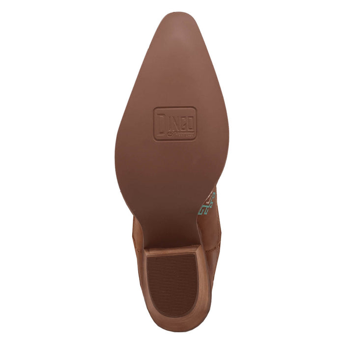 Dingo Womens Tequila Sunrise Brown Suede Cowboy Boots