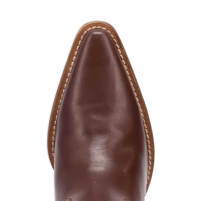 Dingo Womens Hensley Brown Leather 13in Cowboy Boots
