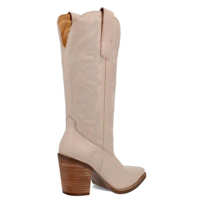 Dingo Womens Hensley Sand Leather 13in Cowboy Boots