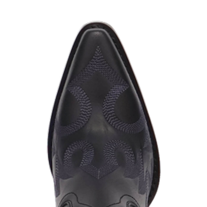 Dingo Womens Diva Black Leather 22in Cowboy Boots