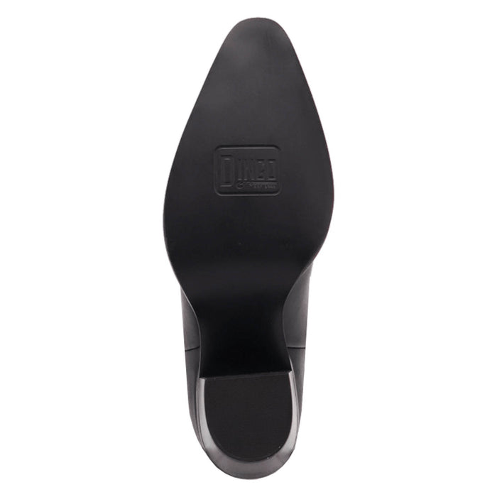 Dingo Womens Joker Black Leather 13in Cowboy Boots