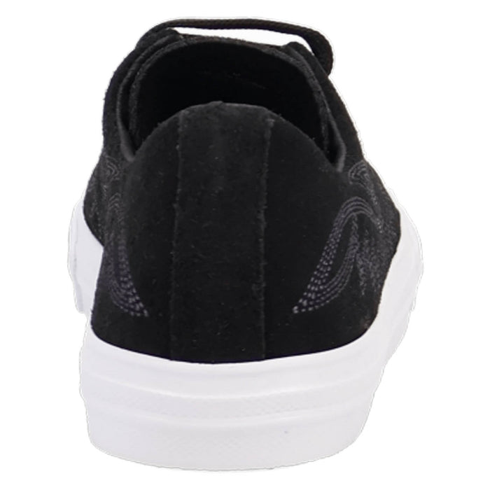 Dingo Womens Campus Black Suede Western Sneakers Shoes