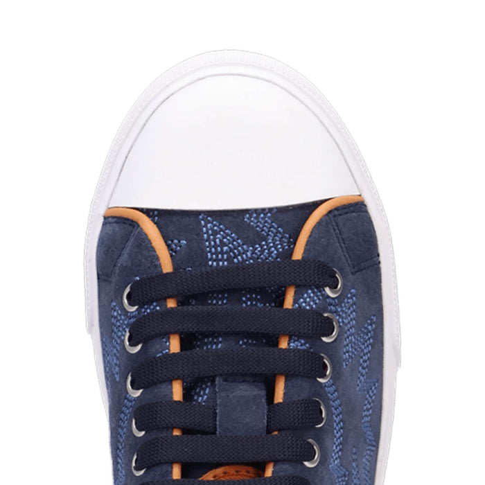Dingo Womens Campus Blue Suede Western Sneakers Shoes