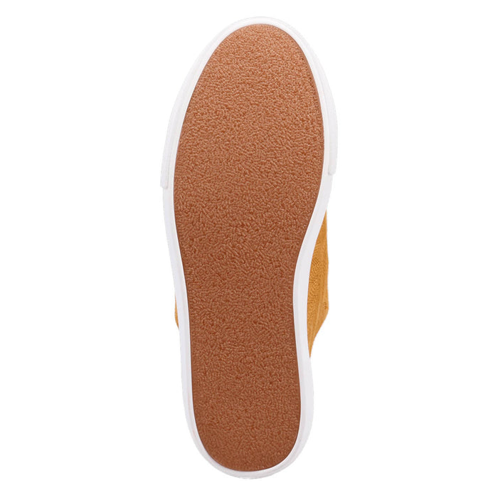 Dingo Womens Campus Mustard Suede Western Sneakers Shoes