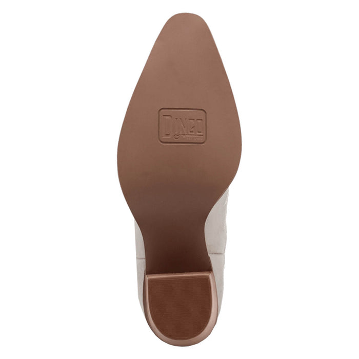 Dingo Womens Rocky Top White Leather 7in Cowboy Boots