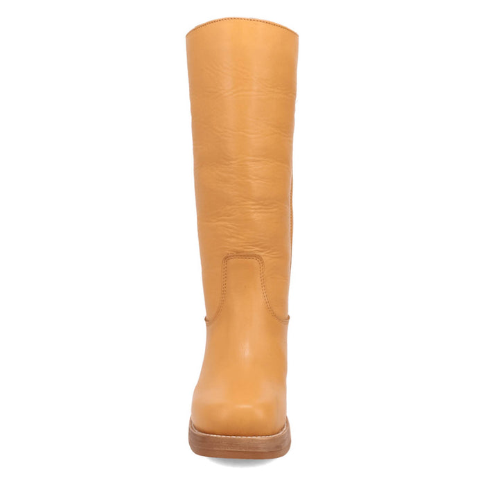 Dingo Womens Vagabond Plantain Leather 14in Vintage Fashion Boots