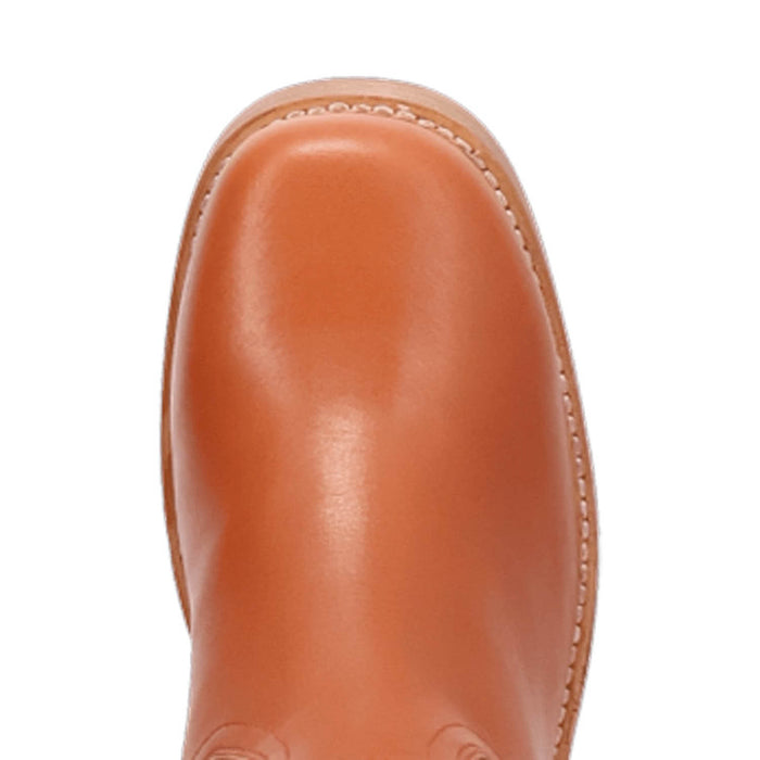 Dingo Womens Avalon Russet Leather 16in Vintage Fashion Boots