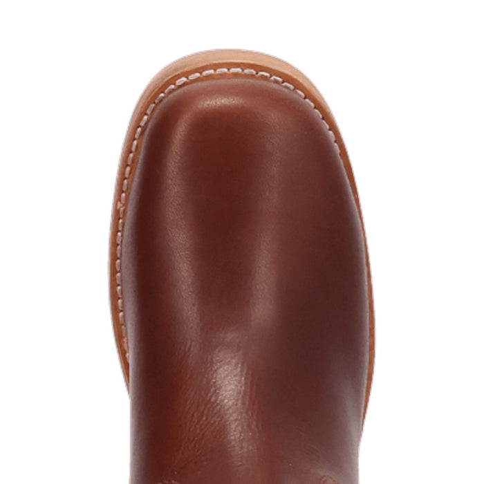 Dingo Womens Roxy Bootie Brown Leather 7in Ankle Boots